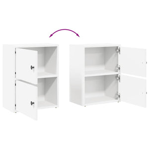 Weißes Bücherregal 40x24x52 cm