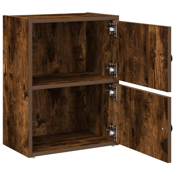 Bücherregal Räuchereiche 40x24x52 cm