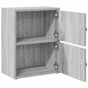 vidaXL Bibliothèque gris Sonoma 40x24x52 cm aggloméré
