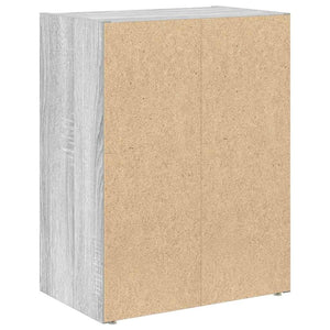 vidaXL Bibliothèque gris Sonoma 40x24x52 cm aggloméré