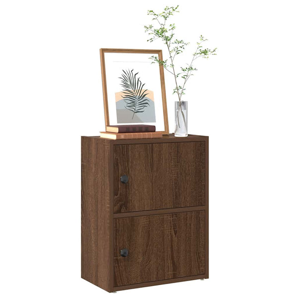 Bücherregal Braun Eichen-Optik 40x52 cm