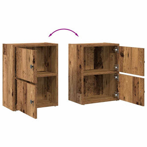 Bücherregal Altholz-Optik 40 cm