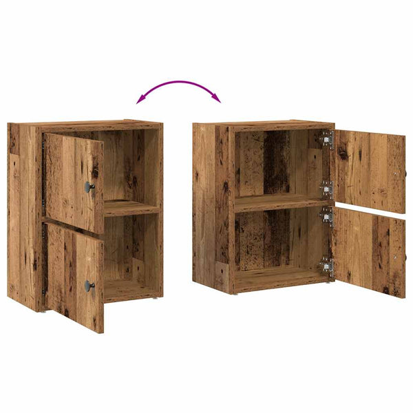Bücherregal Altholz-Optik 40 cm