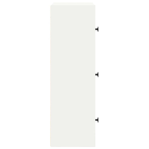 Weißes Bücherregal 40x24x77 cm