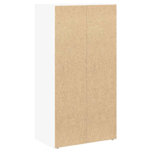 Weißes Bücherregal 40x24x77 cm