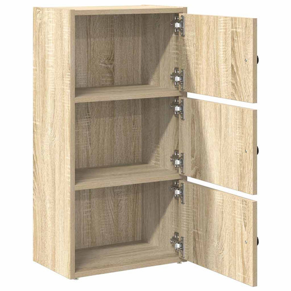 Bücherregal Sonoma Eiche 40x24x77 cm