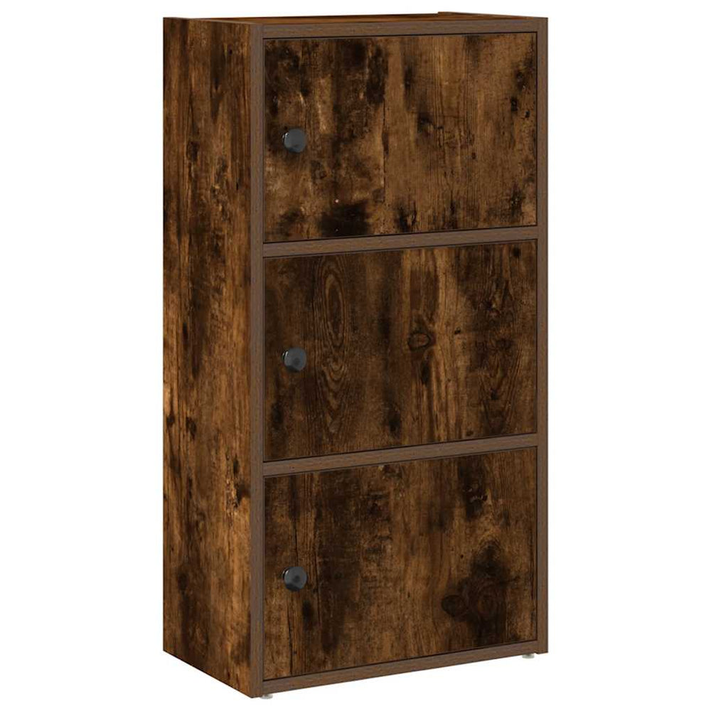 Bücherregal Räuchereiche 40x24x77 cm