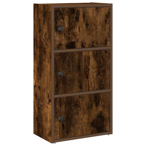 Bücherregal Räuchereiche 40x24x77 cm
