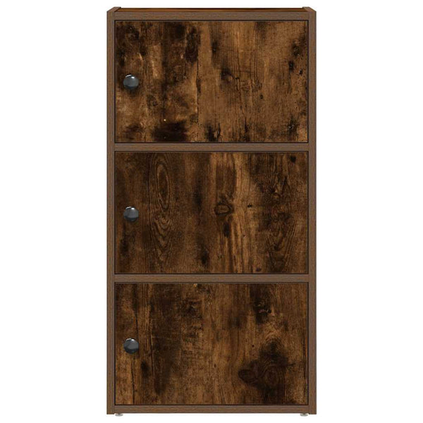 Bücherregal Räuchereiche 40x24x77 cm