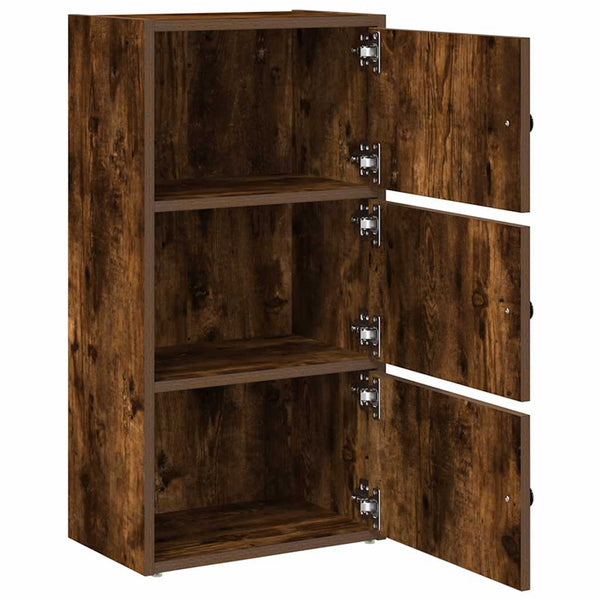 Bücherregal Räuchereiche 40x24x77 cm