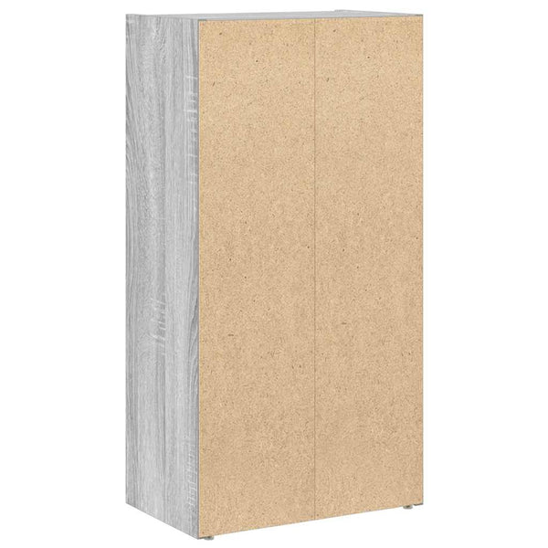 Bücherregal Grau Sonoma 40x24x77 cm