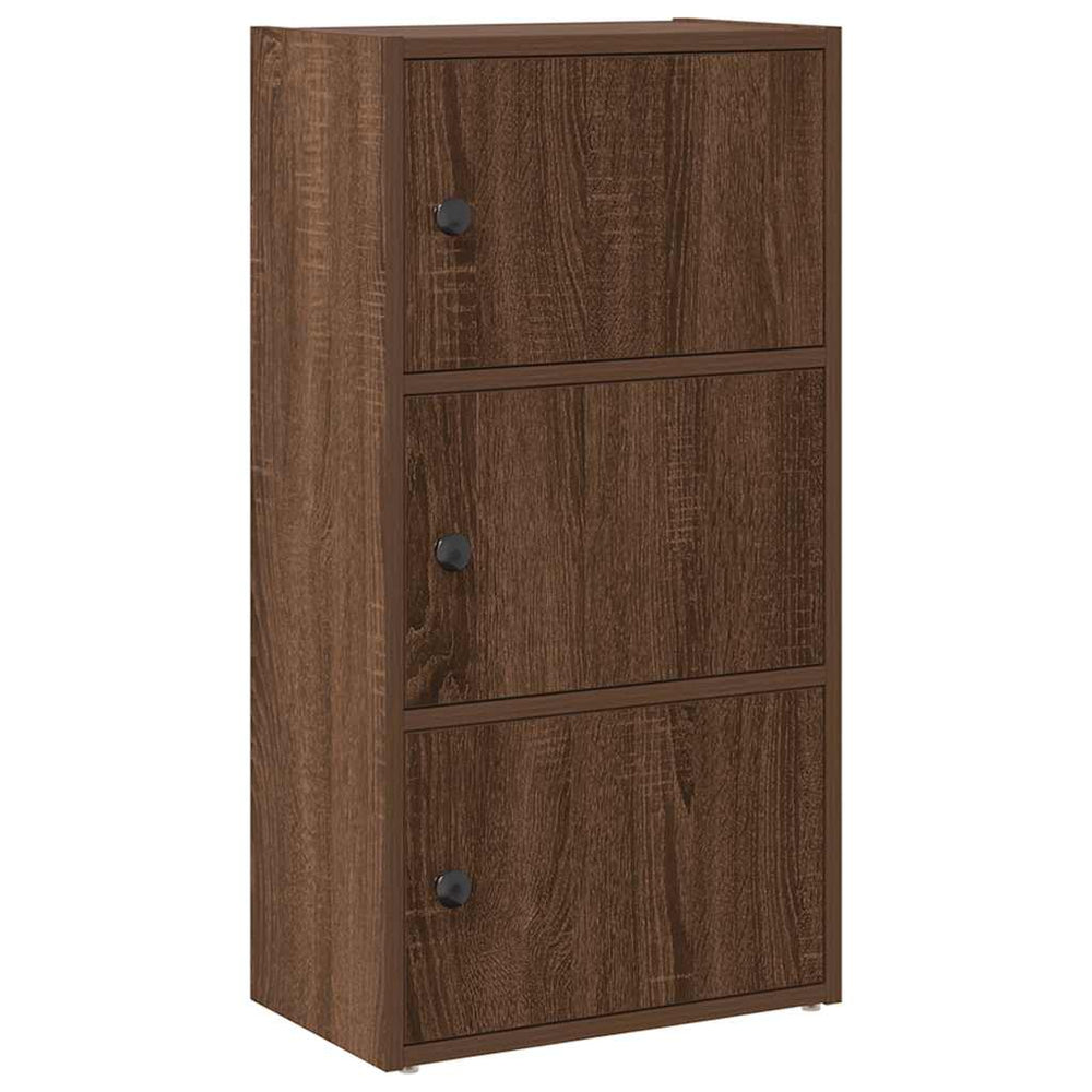 Bücherregal Braun Eichenoptik 77cm