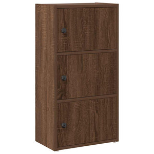 Bücherregal Braun Eichenoptik 77cm