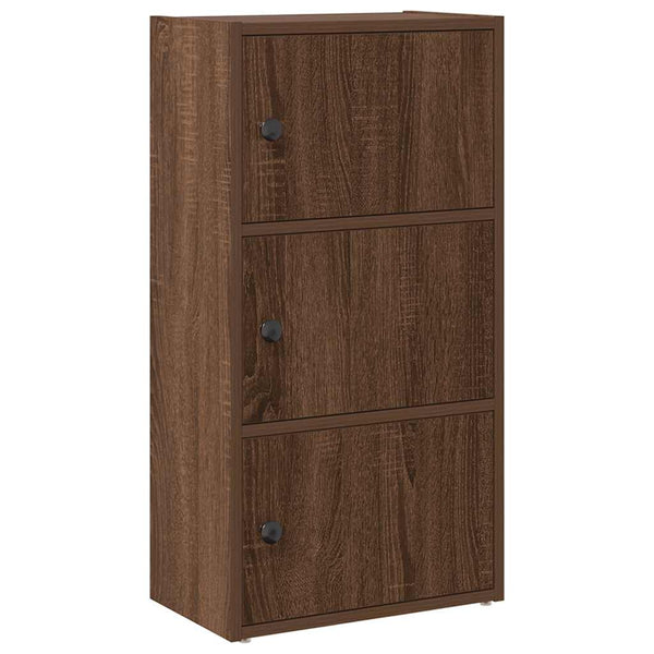 Bücherregal Braun Eichenoptik 77cm