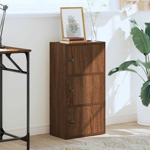 Bücherregal Braun Eichenoptik 77cm