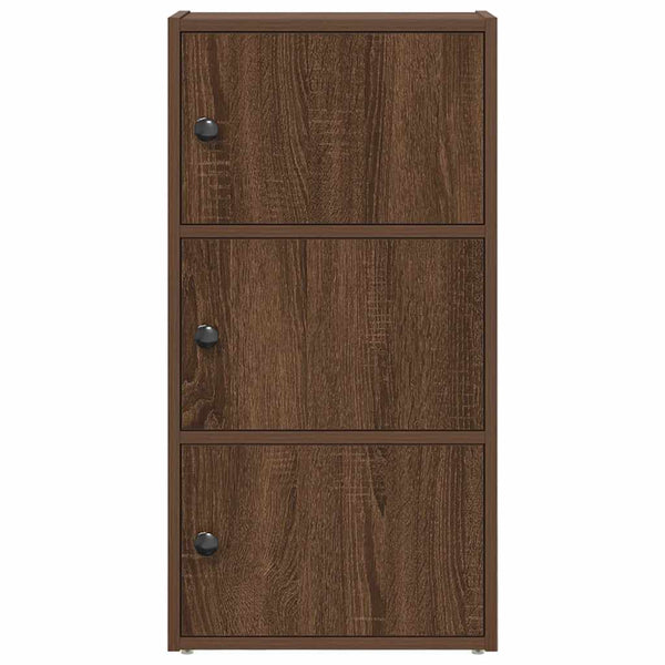Bücherregal Braun Eichenoptik 77cm