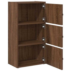 Bücherregal Braun Eichenoptik 77cm