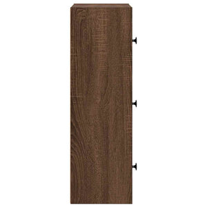 Bücherregal Braun Eichenoptik 77cm