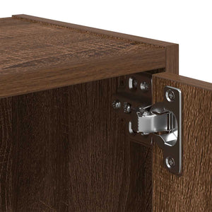 Bücherregal Braun Eichenoptik 77cm