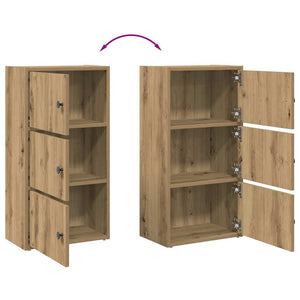 Bücherregal Artisan Eiche 40x77 cm