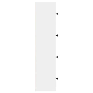Weißes Bücherregal 40x24x102 cm