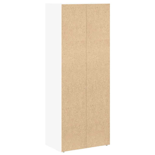 Weißes Bücherregal 40x24x102 cm
