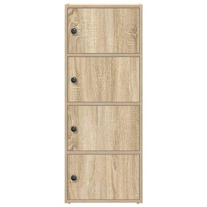 Bücherregal Sonoma Eiche 40x24x102 cm