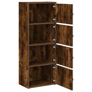 Bücherregal Räuchereiche 40x24x102 cm