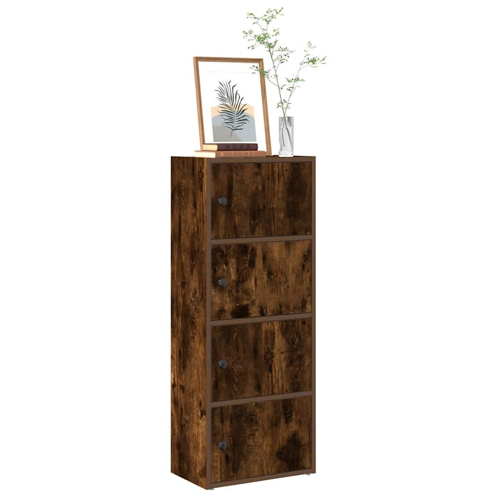 Bücherregal Räuchereiche 40x24x102 cm