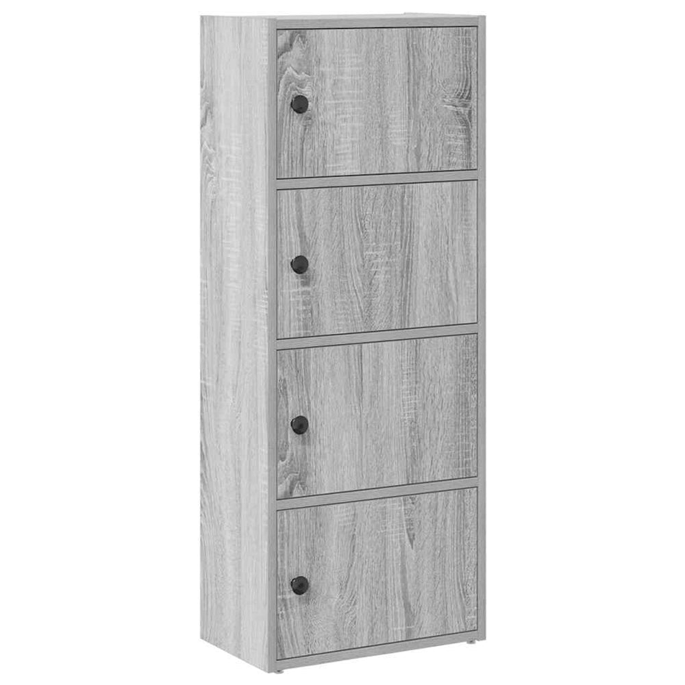 Bücherregal Grau Sonoma 40x24x102 cm