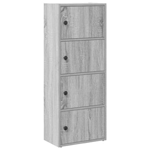 Bücherregal Grau Sonoma 40x24x102 cm