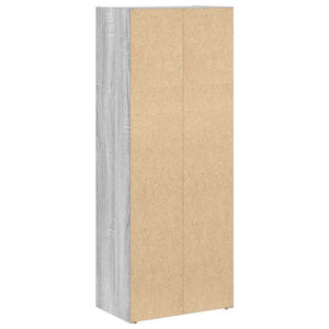 Bücherregal Grau Sonoma 40x24x102 cm
