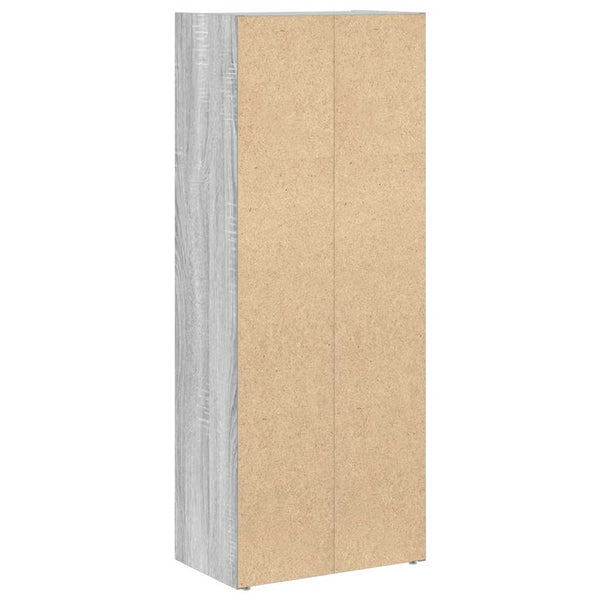 Bücherregal Grau Sonoma 40x24x102 cm