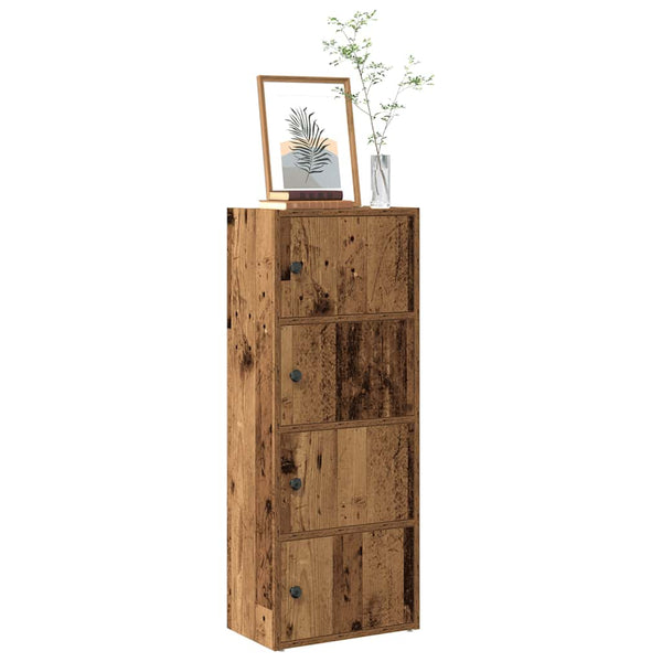 Bücherregal Altholz-Optik 102 cm