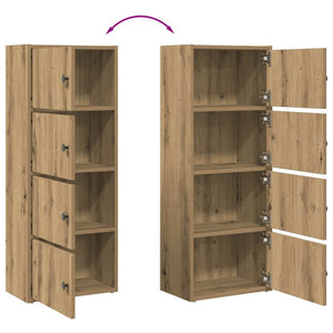 Bücherregal Artisan-Eiche 102 cm