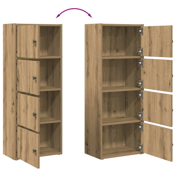 Bücherregal Artisan-Eiche 102 cm