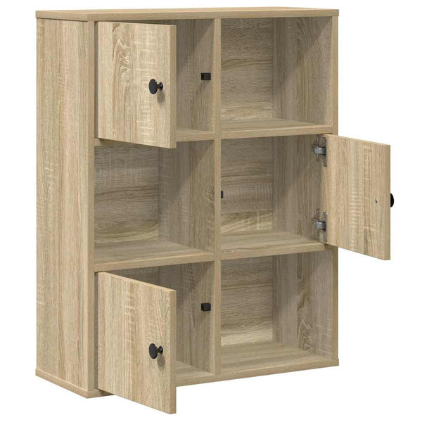 Bücherregal Sonoma Eiche 60 cm