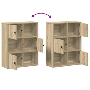 Bücherregal Sonoma Eiche 60 cm