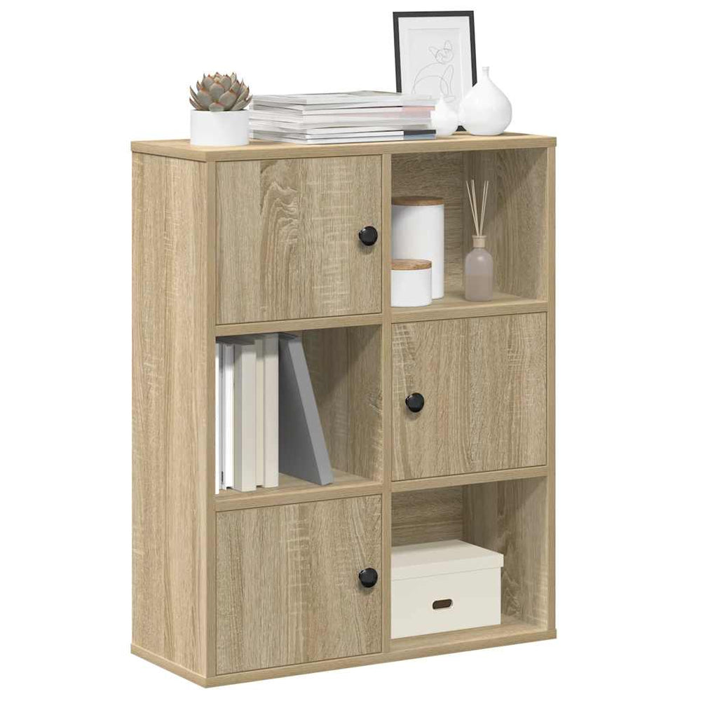 Bücherregal Sonoma Eiche 60 cm