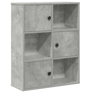 Bücherregal Betongrau 60 cm