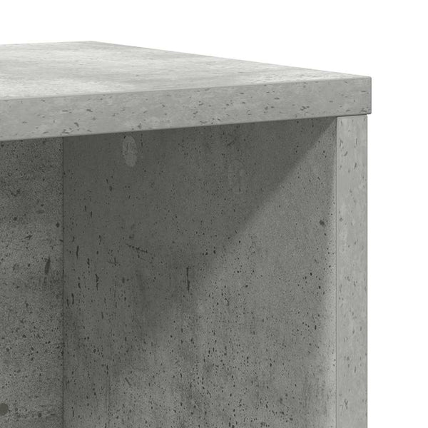 Bücherregal Betongrau 60 cm
