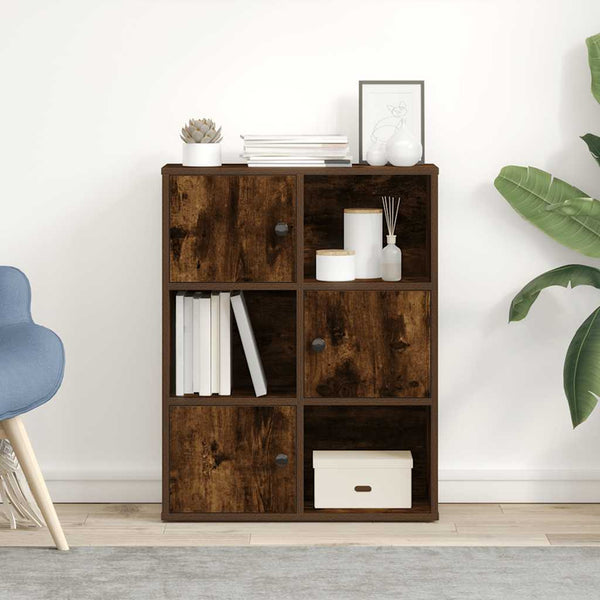 Bücherregal Räuchereiche 60 cm