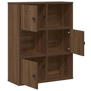 Bücherregal Braun Eichenoptik 60 cm