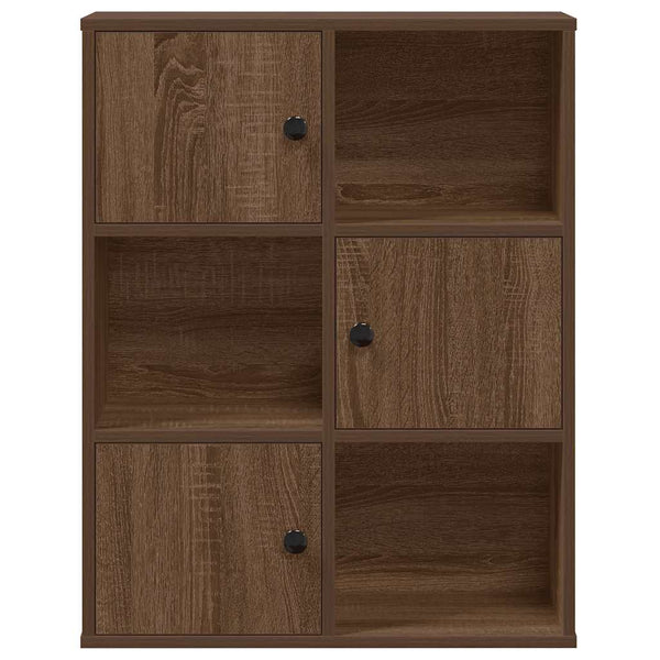 Bücherregal Braun Eichenoptik 60 cm