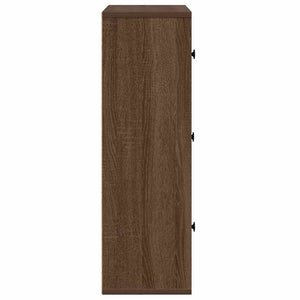 Bücherregal Braun Eichenoptik 60 cm