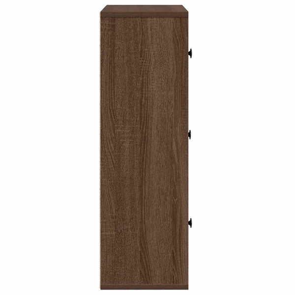 Bücherregal Braun Eichenoptik 60 cm