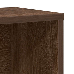 Bücherregal Braun Eichenoptik 60 cm