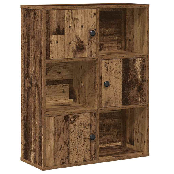 Bücherregal Altholz-Optik 60 cm