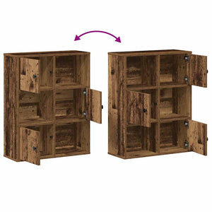 Bücherregal Altholz-Optik 60 cm