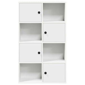 Weißes Bücherregal 60x24x101,5 cm